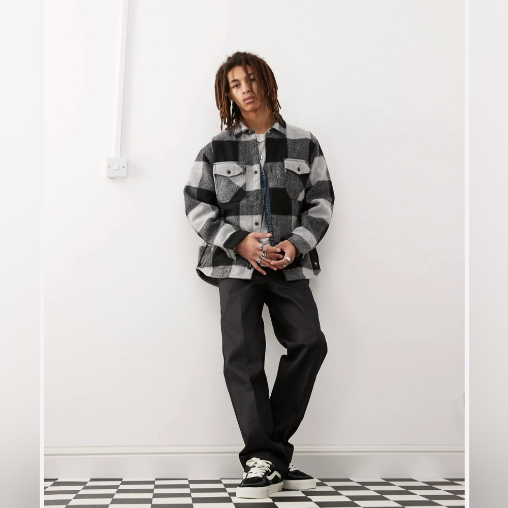 Vans Denby Fuzzy Shacket *NWT*